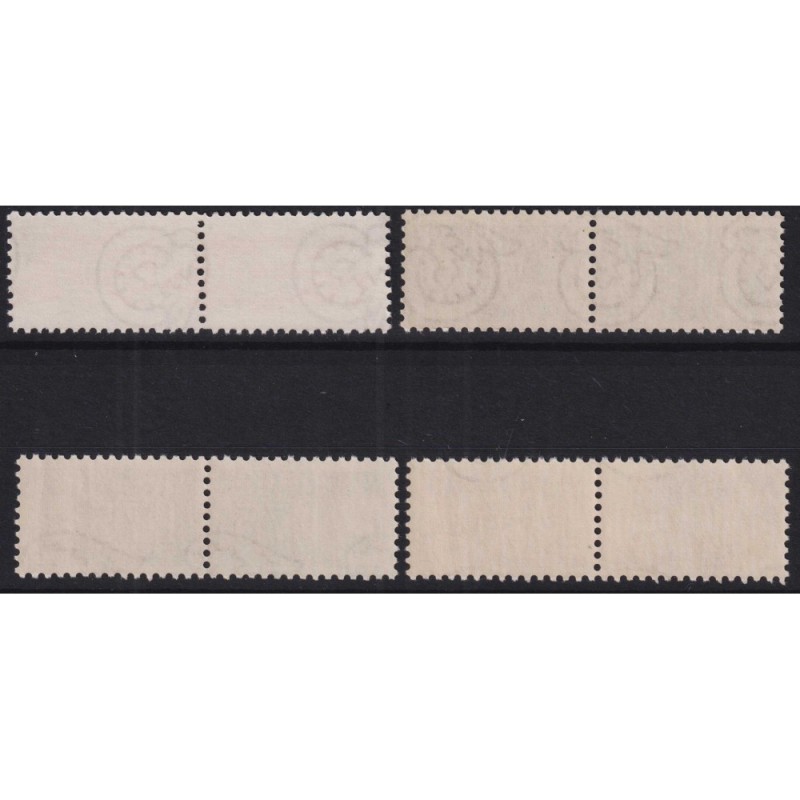 REPUBBLICA 1953-55 PACCHI IN CONCESSIONE RUOTA 4 V. G.I MNH** CERT....