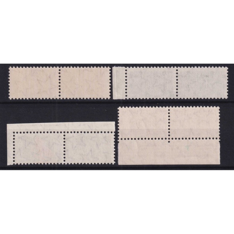 REPUBBLICA 1955-81 PACCHI IN CONCESSIONE STELLE 4 V. G.I MNH** CERT...