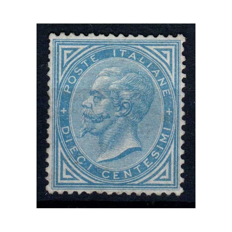 REGNO D'ITALIA 1877 20 CENTESIMI N.27 G.I MNH** CERT. CENTRATO  | F...