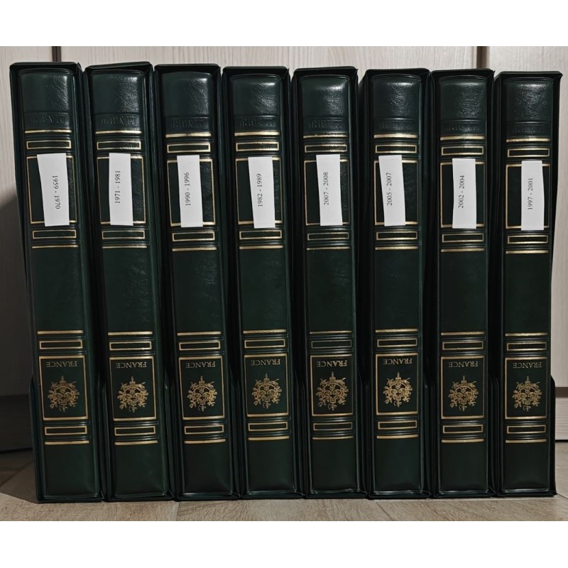 COLLEZIONE FRANCIA 1959/2008 SU 8 ALBUM MARINI ALTA QUALITA' FOTO I...