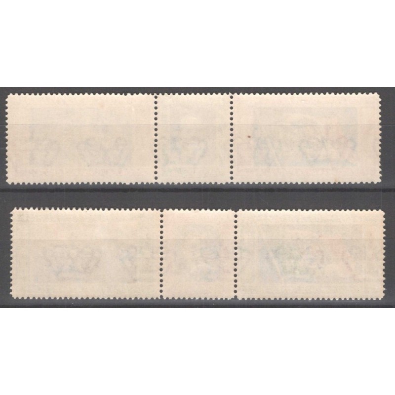 REGNO D'ITALIA 1933 TRITTICI CROCIERA NORD ATLANTICA I – VERC G.I M...