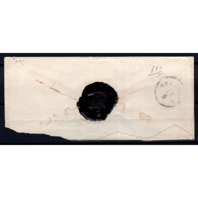 AUSTRIA 1867 5 KREUZER US SU BUSTA  | Filatelia Meloni