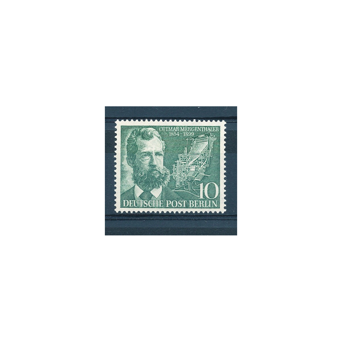 BERLINO 1954 OTTMAR MERGENTHALER G.I. | Filatelia Meloni BERLINO 1954 OTTMAR MERGENTHALER G.I. | Filatelia Meloni