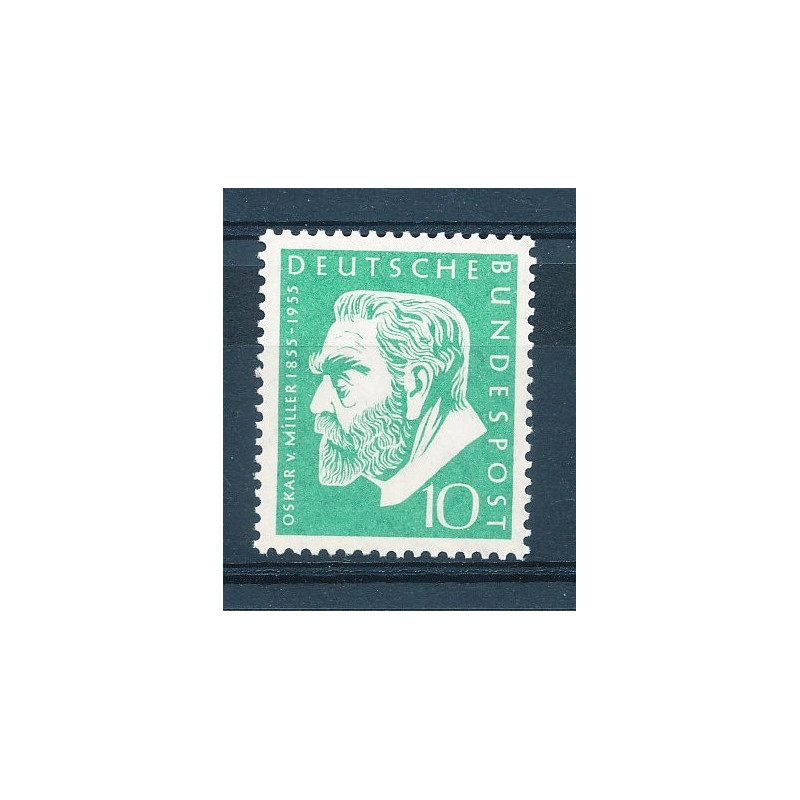 R.F.T 1955 CENTENARIO NASCITA O.VON MILLER G.I  | Filatelia Meloni