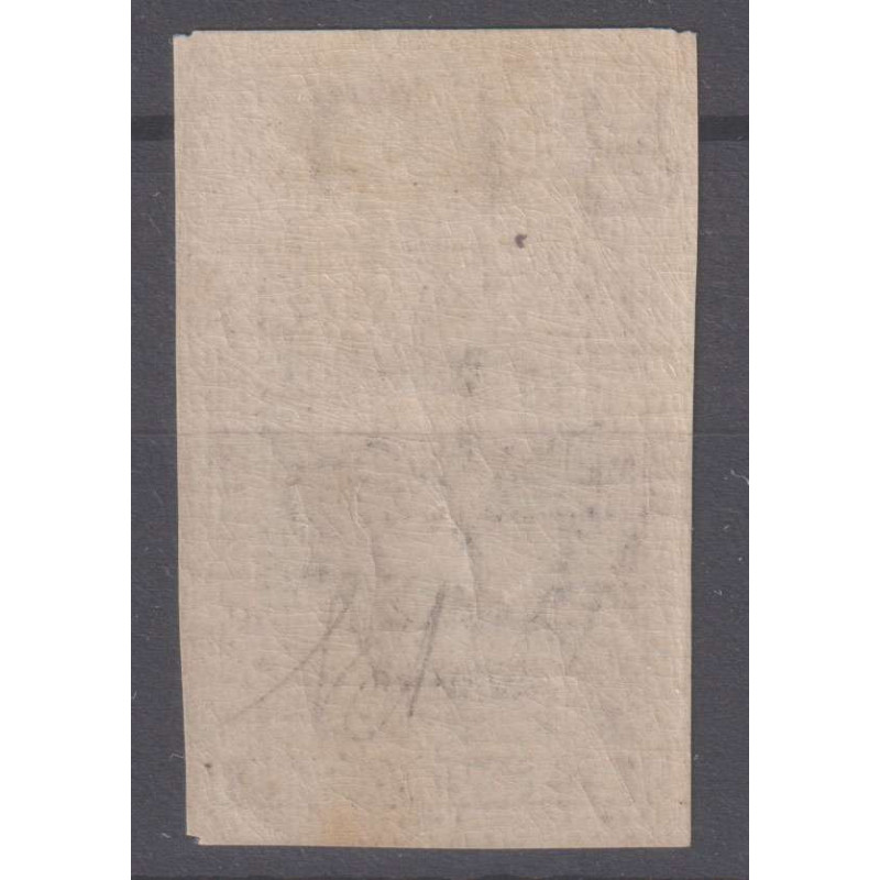 REGNO D'ITALIA 1927 PARMEGGIANI 50 C. VARIETA' NON DENTELLATO N.218...