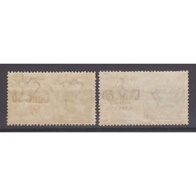 REGNO 1927 P/A SERIE COMPLETA 2 V. G.I MNH** CERT. PERFETTAMENTE CE...