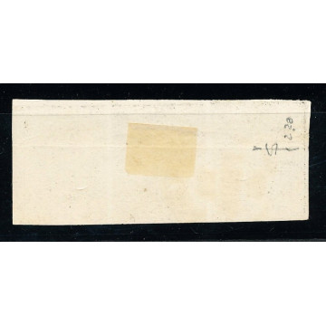 1852 PARMA 10 C. (2a) STRISCIA DI 3 LEGGERA PIEGA LEGGERE CERTIFICA...
