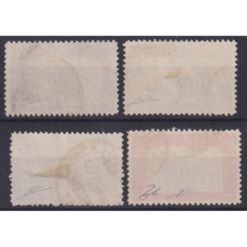 REGNO D'ITALIA 1928 MILIZIA II 4 V. USATI CERT.  | Filatelia Meloni