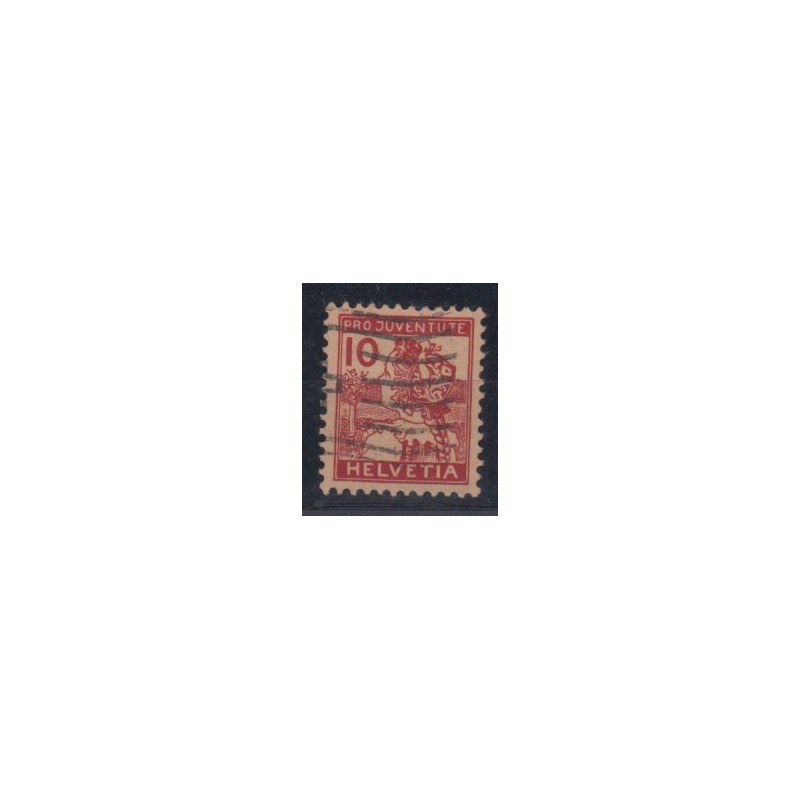 SVIZZERA 1915 PRO JUVENTUTE N.150 10(+5) c. US.  | Filatelia Meloni