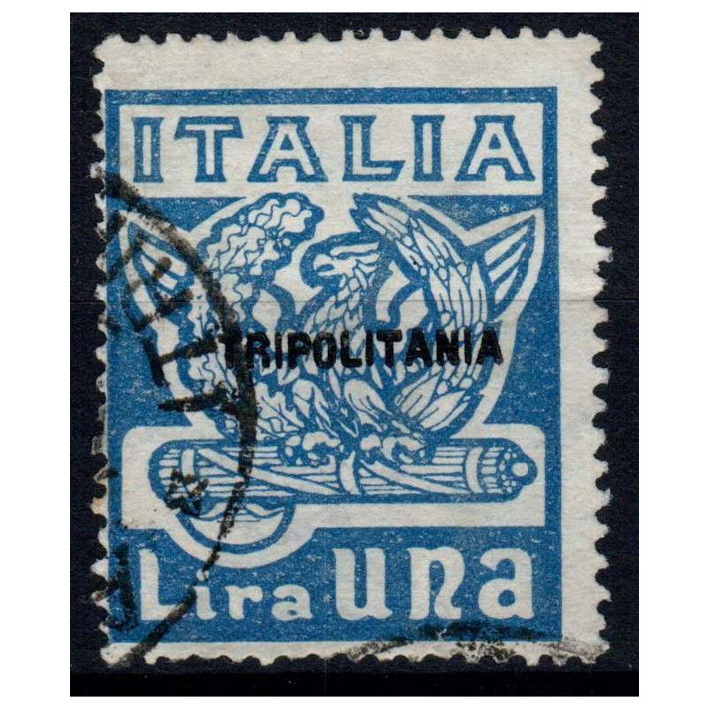COLONIE 1923 TRIPOLITANIA MARCIA SU ROMA 1 LIRA US  | Filatelia Meloni