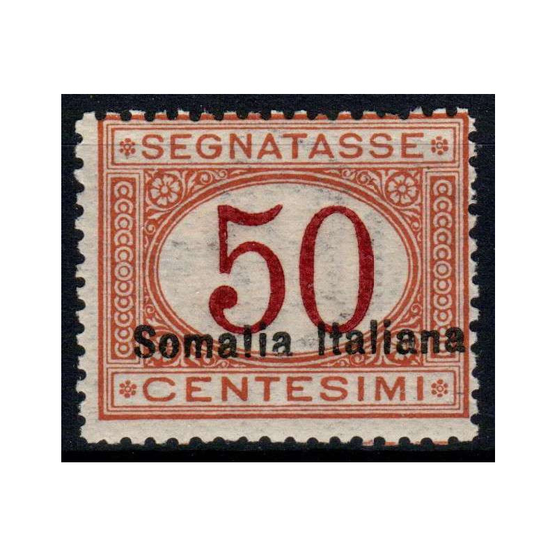 COLONIE 1920 SOMALIA SEGNATASSE 50 CENT. N. 28 G.I. MNH**  | Filate...