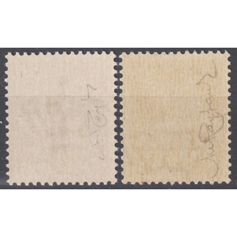 R.S.I 1944 P/A SAGGIO 25 C. E 50 C. N.P9-P10 G.I MNH** CERT.  | Fil...