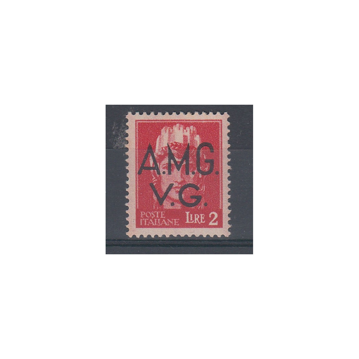 VENEZIA GIULIA 1945-47 2 L DECALCO SOPRASTAMPA (9p) G.O. MH* TRACCE... VENEZIA GIULIA 1945-47 2 L DECALCO SOPRASTAMPA (9p) G.O. MH* TRACCE...