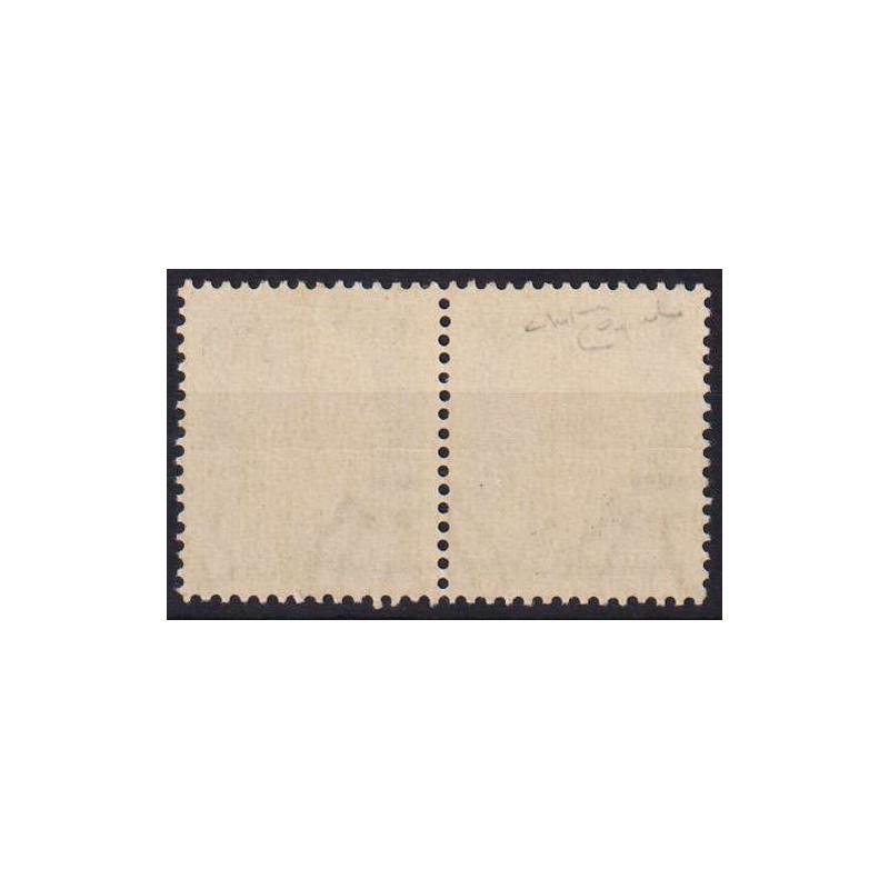R.S.I. 1944 IMPERIALE COPPIA 25 C. TIR. TORINO CON VARIETA' G.I MNH...