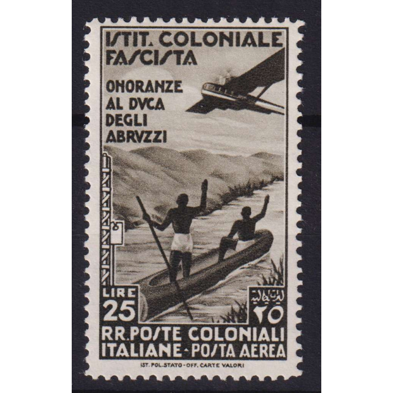 EMISSIONI GENERALI 1934 POSTA AEREA DUCA DEGLI ABRUZZI G.I MNH**  |...