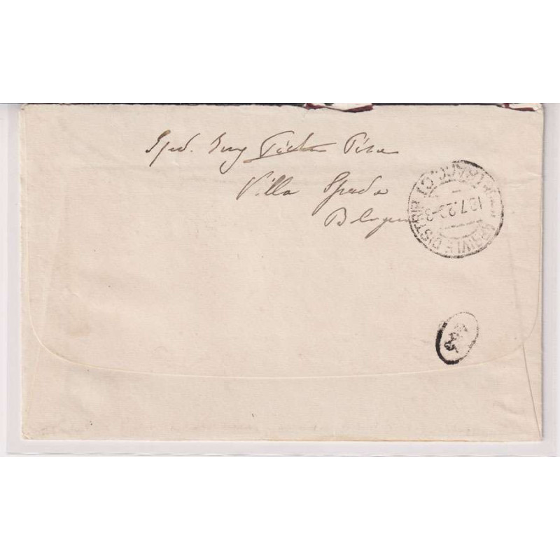 REGNO D'ITALIA 1929 PARMEGGIANI 1,75 LIRE DENT. 13 ¾ N.242 USATO SU...