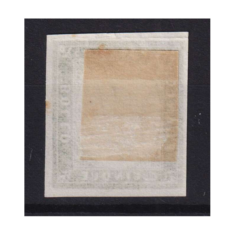 SARDEGNA 1855/63 5 C. VARIETA' SENZA EFFIGIE G.O MH*  | Filatelia M...