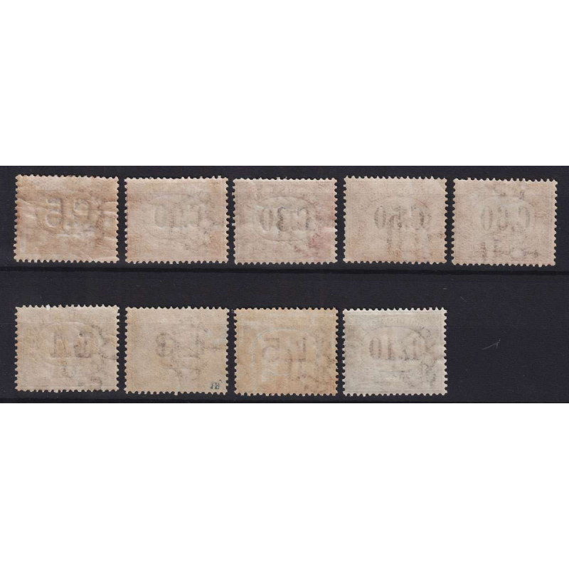 SAN MARINO SEGNATASSE TUTTE LE SERIE COMPLETE G.I MNH** / G.O MH*  ...