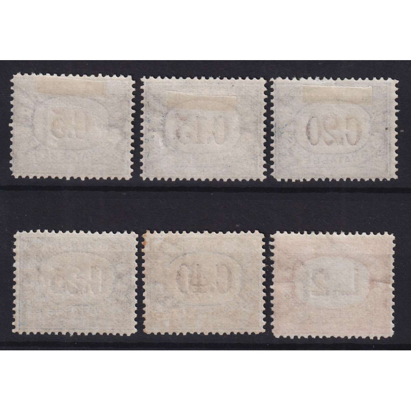 SAN MARINO SEGNATASSE TUTTE LE SERIE COMPLETE G.I MNH** / G.O MH*  ...