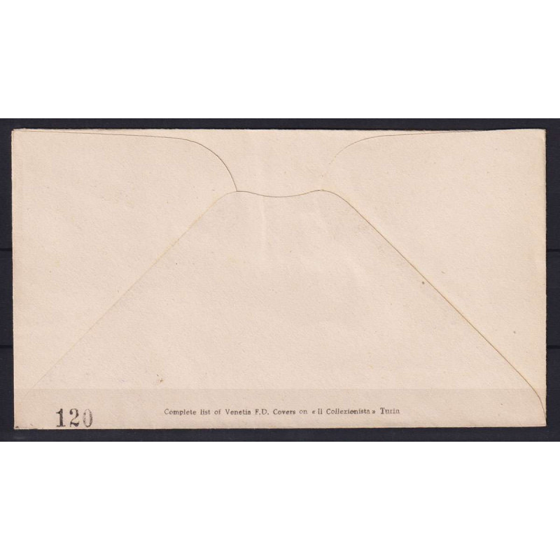 REPUBBLICA 1952 SAVONAROLA USATO SU BUSTA FDC VENEZIA  | Filatelia ...
