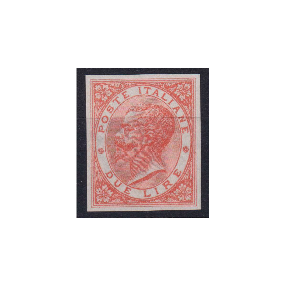 REGNO 1863 2 LIRE PROVA D'ARCHIVIO G.I MNH** FIRMA BOLAFFI  | Filat... REGNO 1863 2 LIRE PROVA D'ARCHIVIO G.I MNH** FIRMA BOLAFFI  | Filat...