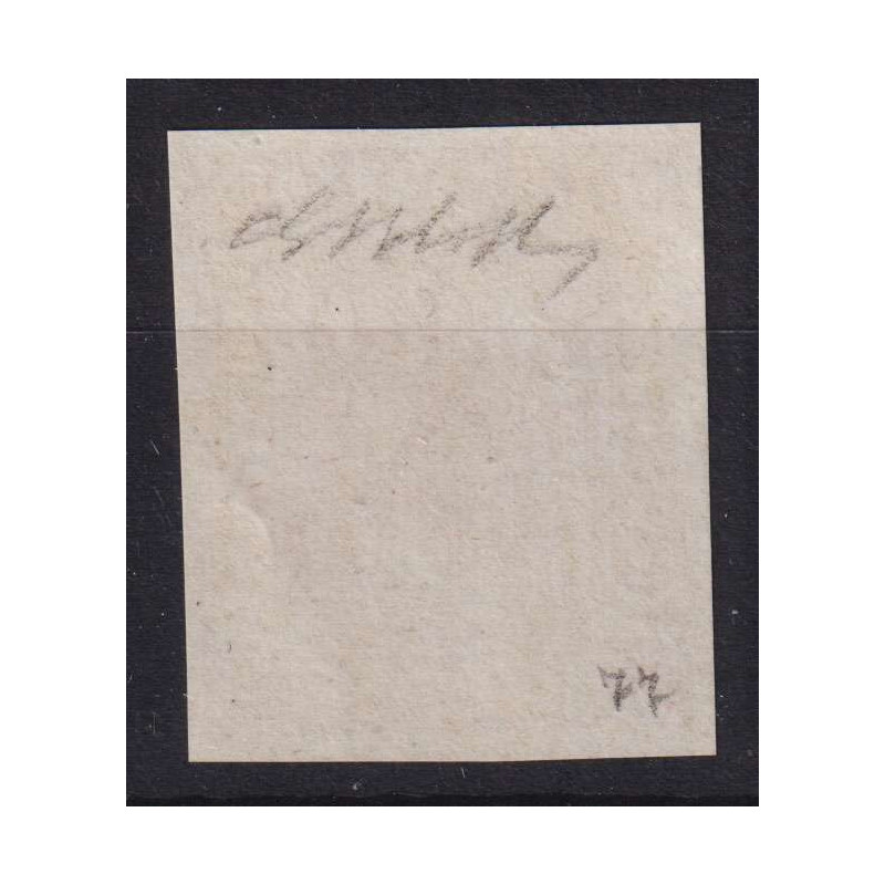REGNO 1867 15 CENTESIMI SAGGIO GIALLO CROMO CUPO G.I MNH** CERT. BO...