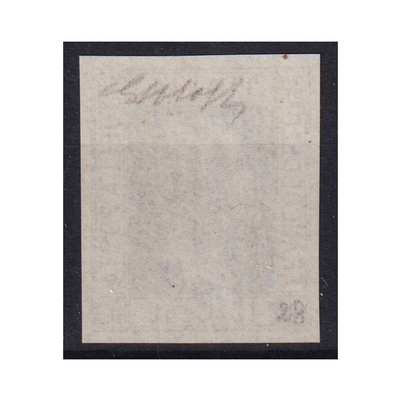 REGNO 1867 15 CENTESIMI SAGGIO VERDE OLIVA G.I MNH** CERT. BOLAFFI ...