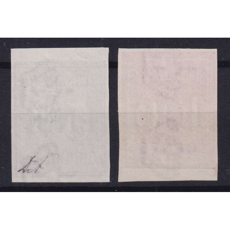 REGNO 1894 SEGNATASSE PROVE D'ARCHIVIO N.P15-16 G.I MNH** CERT. BOL...