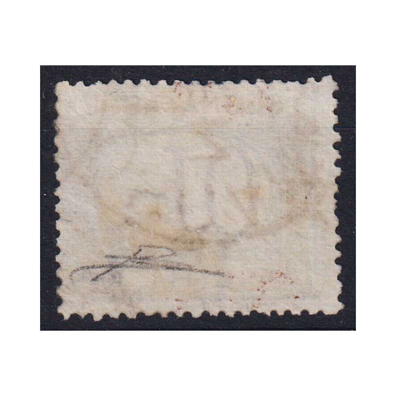 REGNO 1870 – 1874 SEGNATASSE 10 LIRE VARIETA' CAPOVOLTA N.14b US. C...