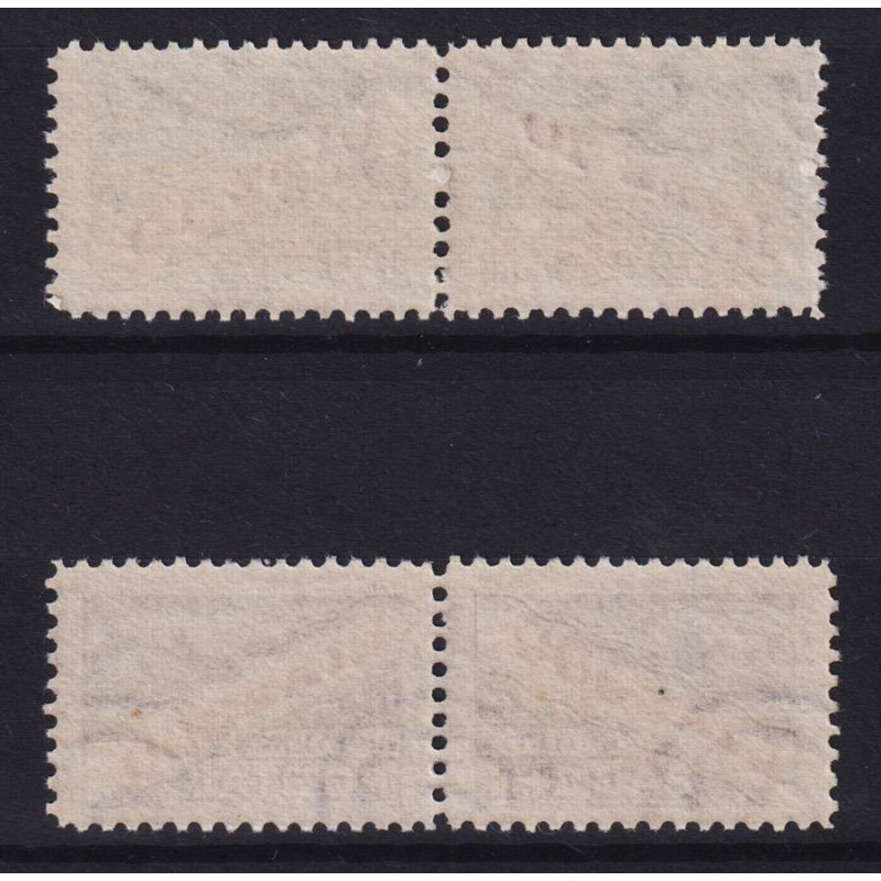 SAN MARINO 1953 PACCHI POSTALI RUOTA 2 V. N.35-36 G.I MNH** CENTRAT...