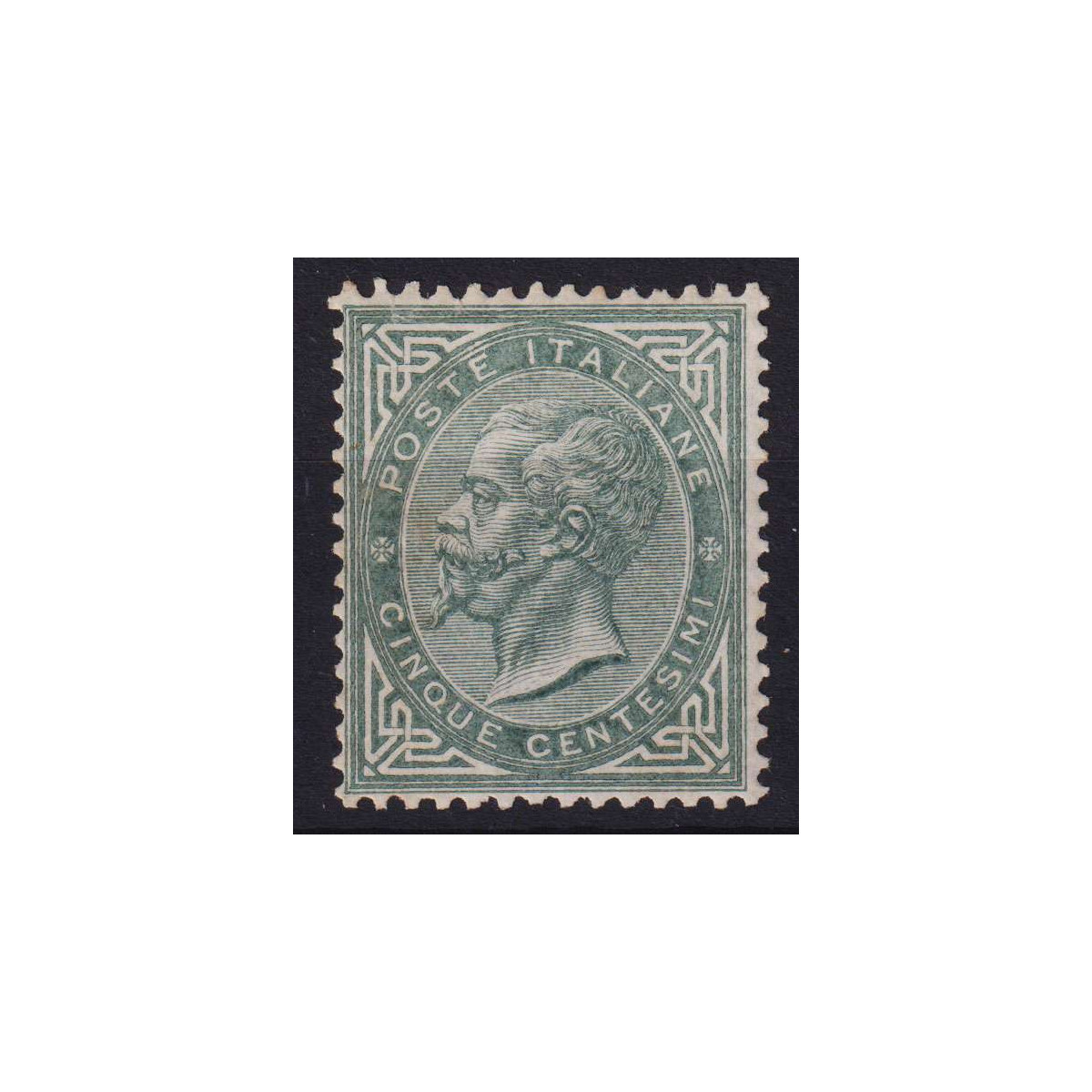 REGNO D'ITALIA 1863-65 5 CENTESIMI DE LA RUE LONDRA N.L16 G.O MLH* ... REGNO D'ITALIA 1863-65 5 CENTESIMI DE LA RUE LONDRA N.L16 G.O MLH* ...