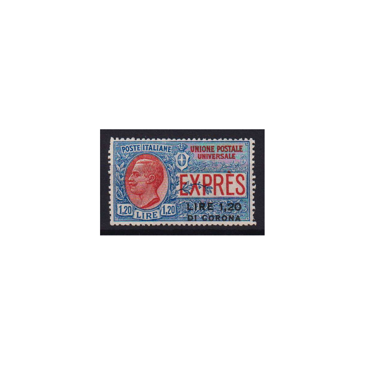 DALMAZIA 1922 ESPRESSO 1,20 L. SU 1,20 L. N.2 G.I MNH** CERT. CENTR... DALMAZIA 1922 ESPRESSO 1,20 L. SU 1,20 L. N.2 G.I MNH** CERT. CENTR...