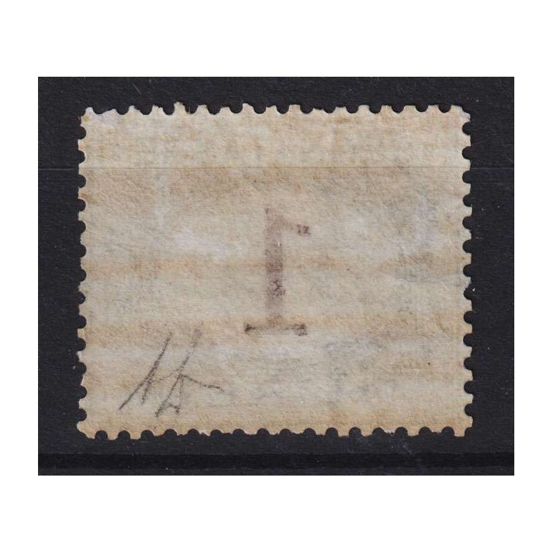 REGNO 1870-74 SEGNATASSE 1 LIRA N.11 G.O MLH* CENTRATO CERT.  | Fil...
