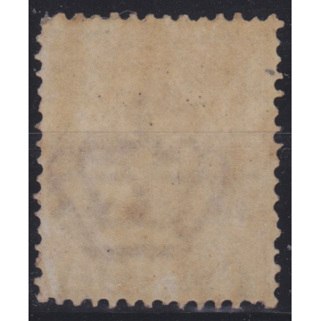 1890-91 REGNO 20 c. SU 50 c. VIOLETTO SOPR. A CAVALLO n.58c CERT. G...