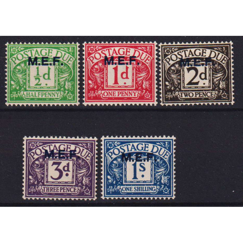 OCCUPAZIONI M.E.F. 1942 SEGNATASSE 5 V. G.I MNH**  | Filatelia Meloni