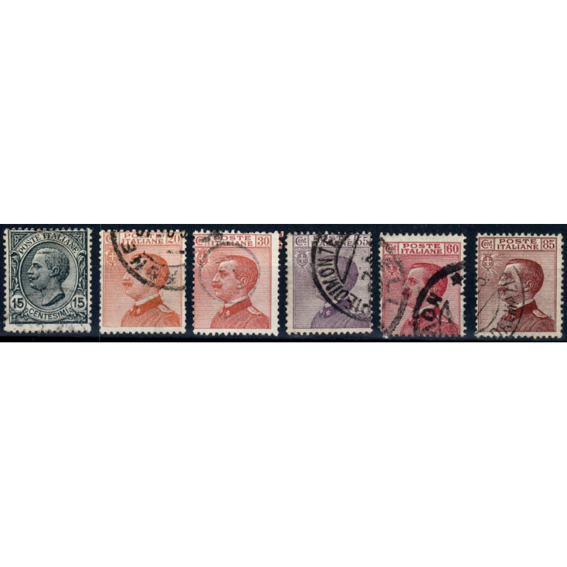REGNO D'ITALIA 1917-20 MICHETTI SOPRASTAMPATI USATI  | Filatelia Me...