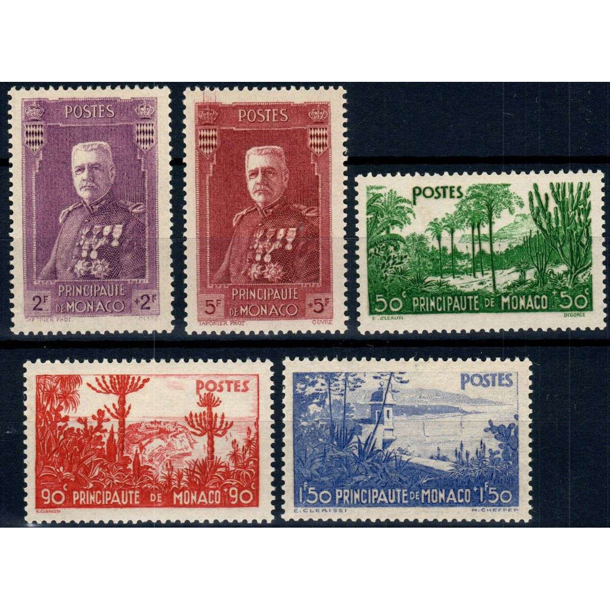 MONACO 1937 PRO BENEFICIENZA G.I MNH** | Filatelia Meloni MONACO 1937 PRO BENEFICIENZA G.I MNH** | Filatelia Meloni