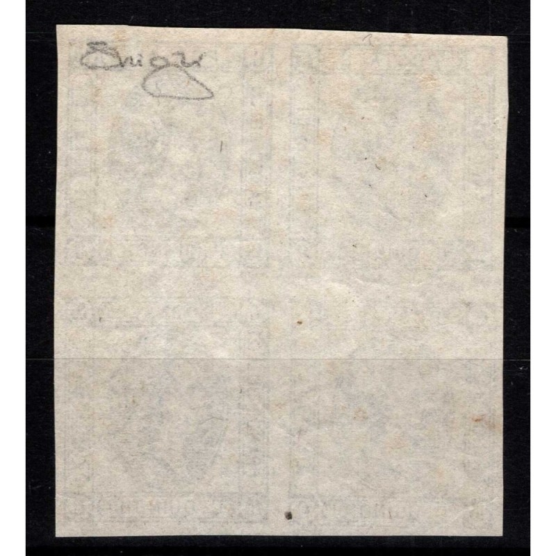 REGNO D'ITALIA 1863 QUARTINA 15 CENTESIMI MATRAIRE N.12 G.I MNH** C...