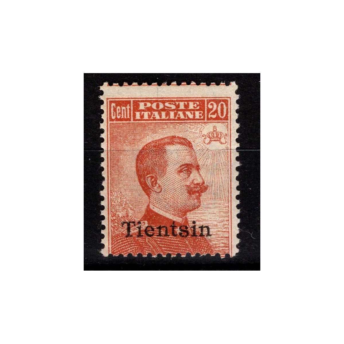 OCCUPAZIONI TIENTSIN 1918 20 CENTESIMI N.14 NON EMESSO G.O MH* | F... OCCUPAZIONI TIENTSIN 1918 20 CENTESIMI N.14 NON EMESSO G.O MH* | F...