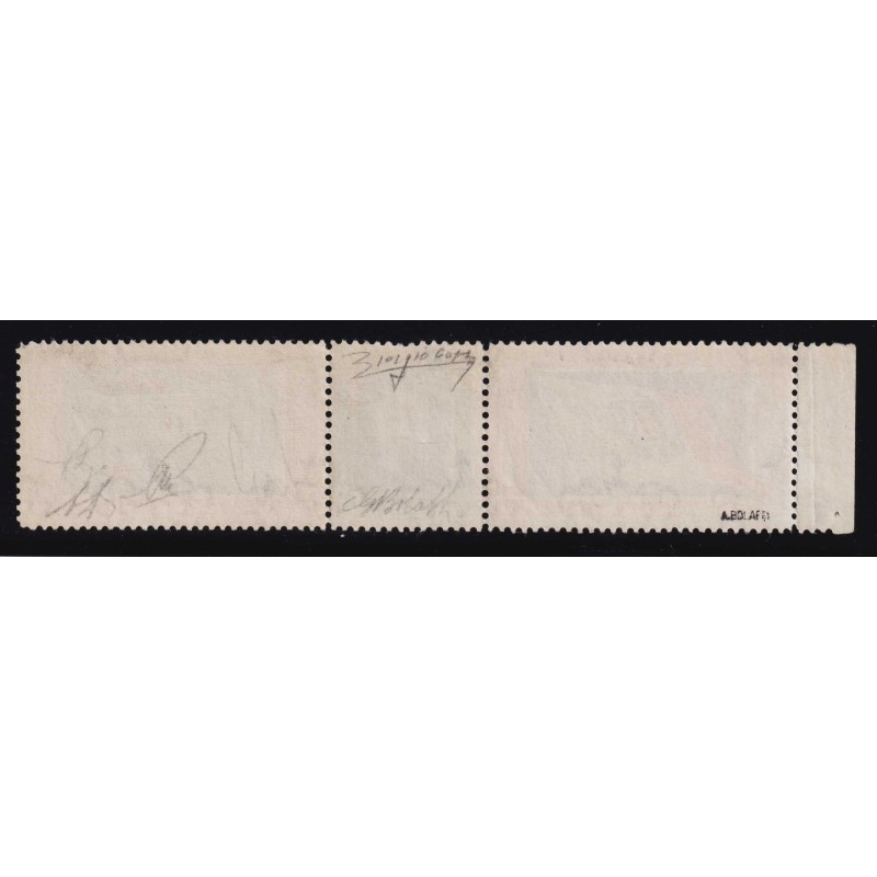 REGNO 1933 CROCIERA BALBO TRITTICO SENZA SOPRASTAMPA N.55/I G.I MNH...