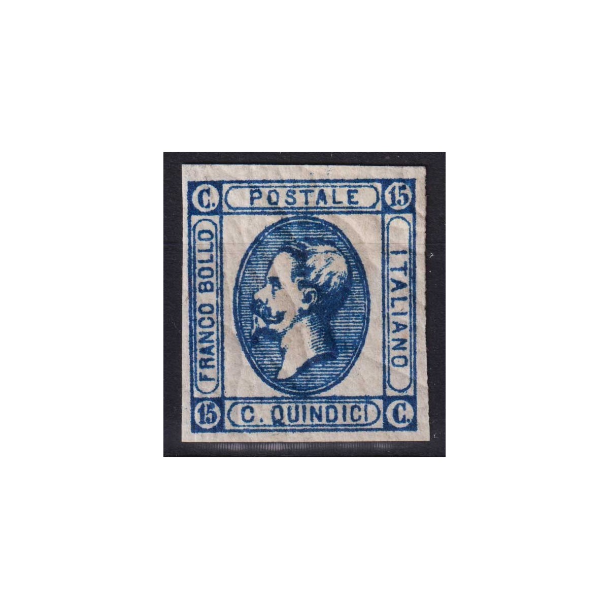 REGNO D'ITALIA 1863 15 CENTESIMI MATRAIRE GOMMA SCREPOLATA G.I MNH*... REGNO D'ITALIA 1863 15 CENTESIMI MATRAIRE GOMMA SCREPOLATA G.I MNH*...