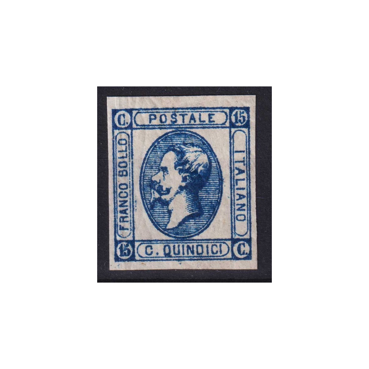 REGNO D'ITALIA 1863 15 CENTESIMI MATRAIRE GOMMA SCREPOLATA G.I MNH*... REGNO D'ITALIA 1863 15 CENTESIMI MATRAIRE GOMMA SCREPOLATA G.I MNH*...
