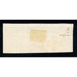 1852 PARMA 10 C. (2a) STRISCIA DI 3 LEGGERA PIEGA LEGGERE CERTIFICATO US. Modena e Parma francobolli filatelia stamps