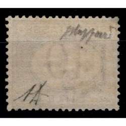 REGNO 1870-74 SEGNATASSE CIFRA IN OVALE 10 LIRE N.14 G.I MNH** CERT. regno d' Italia francobolli filatelia stamps