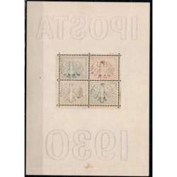GERMANIA 1930 FOGLIETTO “Iposta” (Unificato n. 1) CERT. G.I. MNH** Germania francobolli filatelia stamps