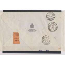SAN MARINO 1929-35 VEDUTA 3 VALORI + 1929 ESPRESSO LIBERTA' 1,25 LIRE SU BUSTA San Marino francobolli filatelia stamps