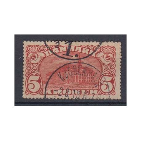 DANIMARCA 1915 PALAZZO DELLE POSTE DI COPENAGHEN US. Altro francobolli filatelia stamps