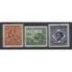 LIECHTENSTEIN 1953 INAUGURAZIONE DEL MUSEO DI VADUZ 3 V. G.I MNH** Liechtenstein francobolli filatelia stamps