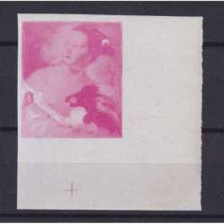 REPUBBLICA 1972 TIEPOLO PROVA IN ROSA G.I MNH** FIRMATA DIENA repubblica italiana francobolli filatelia stamps