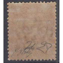 REGNO D'ITALIA 1879 UMBERTO I 10 CENTESIMI N.38 G.O MLH* CENTRATO regno d' Italia francobolli filatelia stamps